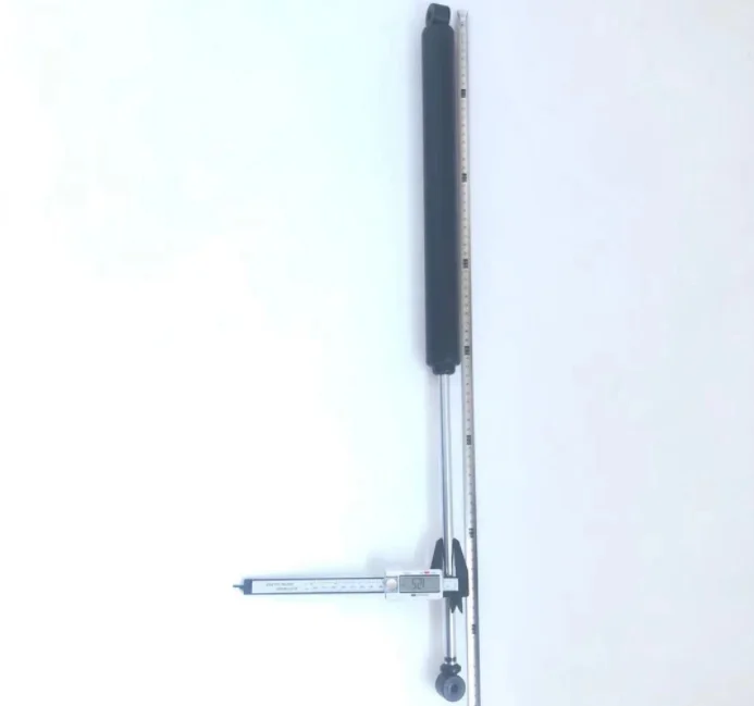 2pcs Fitness equipment rowing machine hydraulic cylinder 440cm hydraulic cylinder non-rebound accessories