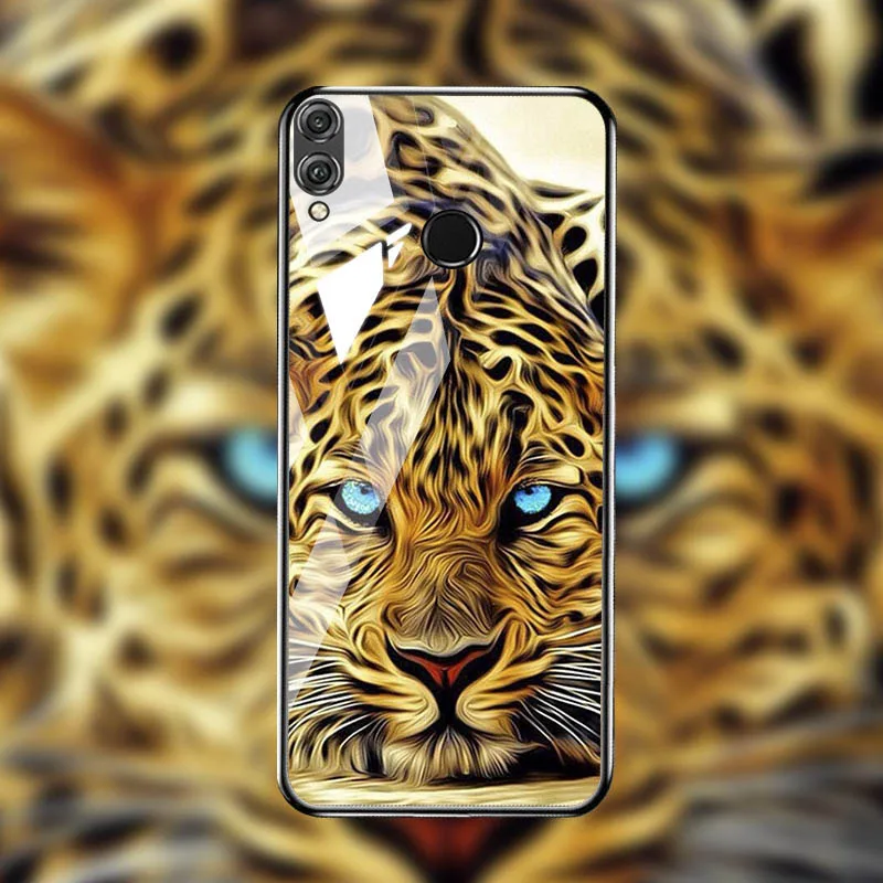 B106 Чехол из закаленного стекла для huawei Honor 8X, чехол для huawei Honor 10i 9 Lite 20s P20 Lite P30 Pro mate 20 Pro, защитный чехол - Цвет: B106