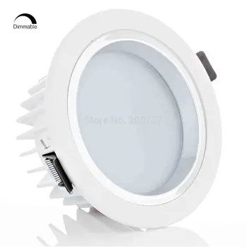 

12W Dimmable Retrofit LED Recessed Lighting Fixture - LED Ceiling Light, 120W Halogen Equivalent , Recessed LED Downlight