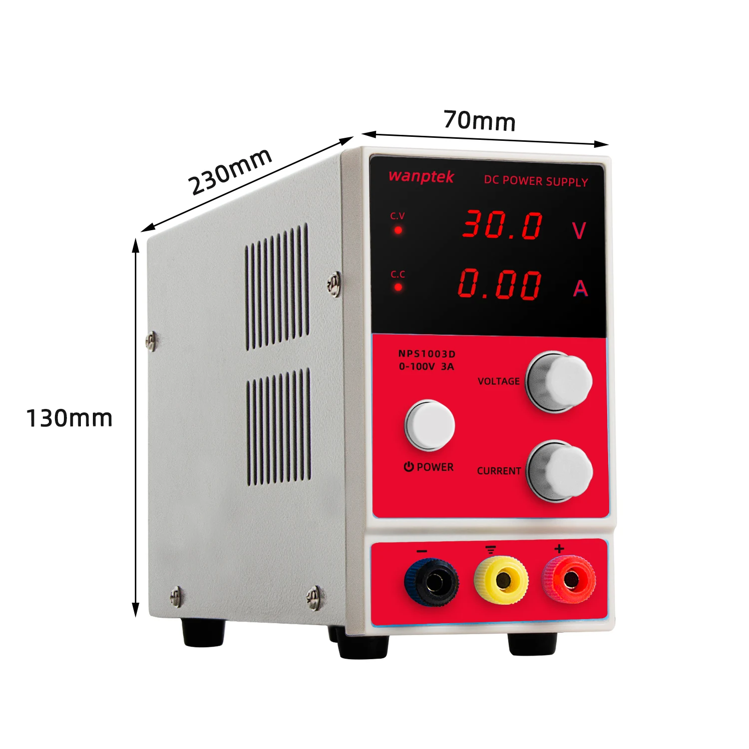 Мини DC источник питания регуляторы напряжения 100V 3A импульсный лабораторный 110 V/220 V цифровой дисплей Регулируемый источник питания