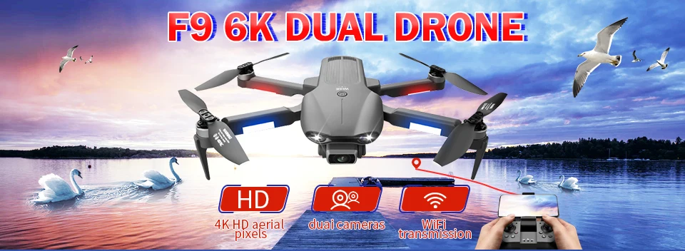 L900 PRO Drone 4K GPS Professional Dual HD Camera