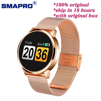 

Q8 Smart Watch OLED Color Screen Smartwatch women Fashion Fitness Tracker Heart Rate monitor Smart Watch Men VS L13 S20