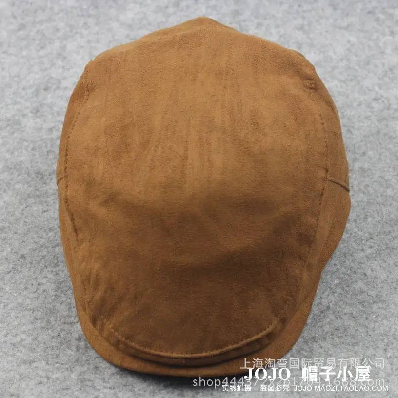 Male Plus Size Ivy Hat Big Head Man Spring Summer and Autumn Newsboy Cap Linen Beret Caps Winter Wool Flat Caps 55-59cm 60-61cm