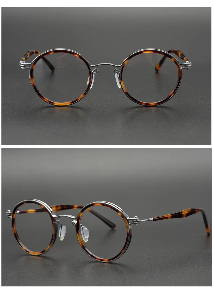 Gatenac Round Handcrafted Eyeglasses – FuzWeb