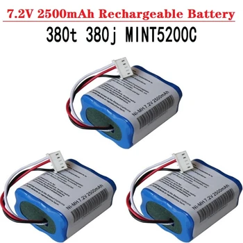 

Original 7.2V 2500mAh Rechargeable Battery For iRobot Roomba Braava 380 & 380T / Mint 5200 / Mint 5200c NiMh Battery High Power