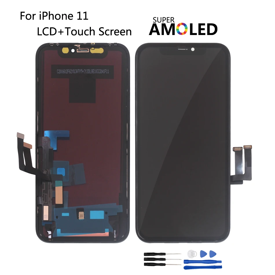 

OEM For iPhone 11 Screen LCD Display Touch Screen Digitizer Assembly For iPhone11 OLED LCD Display With 3D Touch