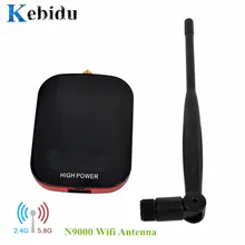 Kebidu 150 Мбит/с длинная сетевая карта+ Wifi антенна Wi-Fi приемник высокая скорость N9000 бесплатный интернет беспроводной USB WiFi адаптер