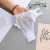 Été Mince Culotte Sexy Évider femme Dentelle Sous-Vêtements Sans Couture Taille Basse Lingerie String Respirant Confort Dame Culotte ► Photo 2/6