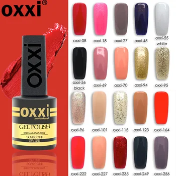 

OXXI Nail Art Gel Polish 8ml Semipermanent uv Varnishes Gellac Manicure Desgin Color Hybrid Nail Polish Soak off Painting Gellak