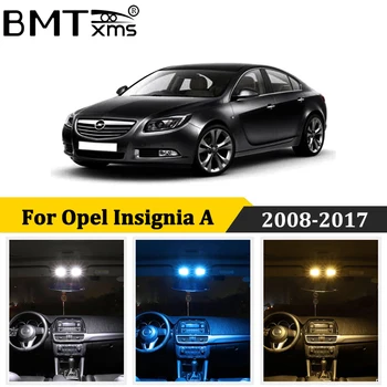 

BMTxms 17Pcs Car LED Interior Map Dome Trunk Door Light Kit Canbus For Vauxhall Opel Insignia A ST G09 Auto Accessories