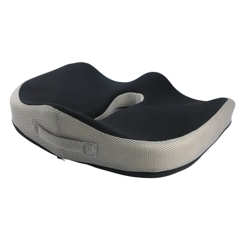 Медленный отскок ягодиц Тонкий задний сиденье Подушка поддержка для облегчения боли в спине офисное кресло автомобиль комфорт самолет инвалидное кресло