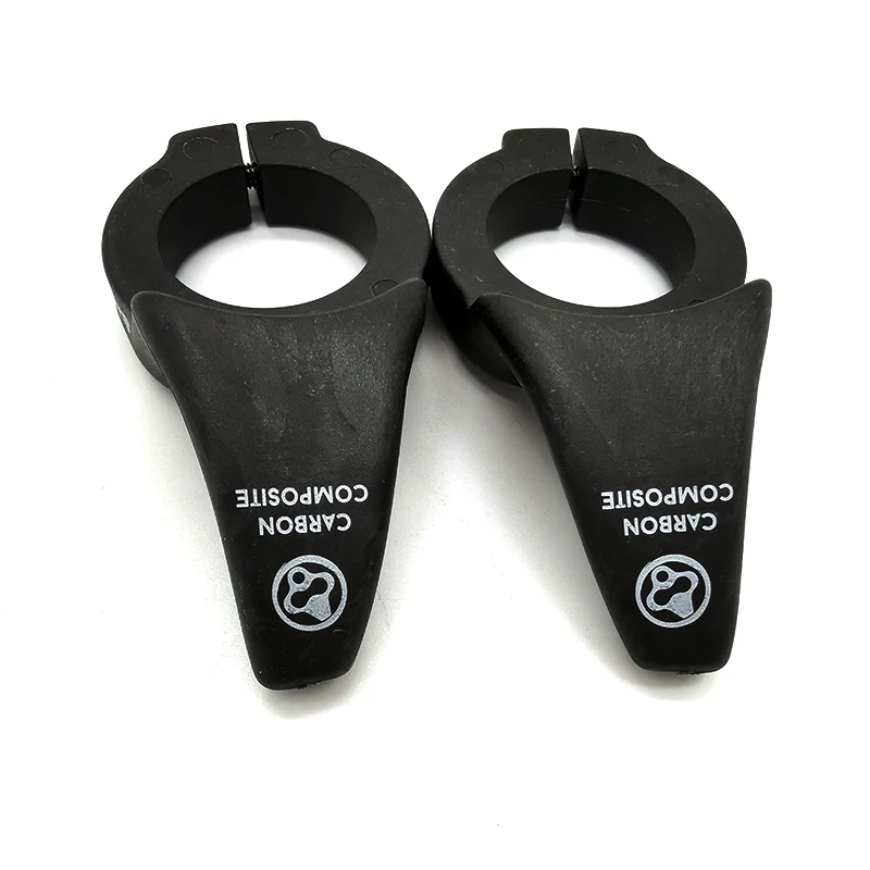 Fouriers ADP-HB701-AS Bike Carbon Nylon Hybrid Ergonomics Bar Ends 22.2mm Safe Rest For Brake Bicycle Parts | Спорт и развлечения