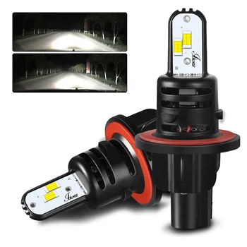 

Car 9004 9007 9008 H13 LED Bulb Headligh 50W 14000LM Wireless Car Headlight Lamp 9V-32V Far and near light 6000K White Auto LED