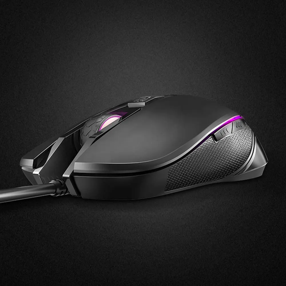 Hp M200 профессиональная игровая мышь, макро Проводная эргономичная RGB Бесшумная игровая мышь 2400 dpi для ПК, компьютера, ноутбука, мыши Pro Gamer