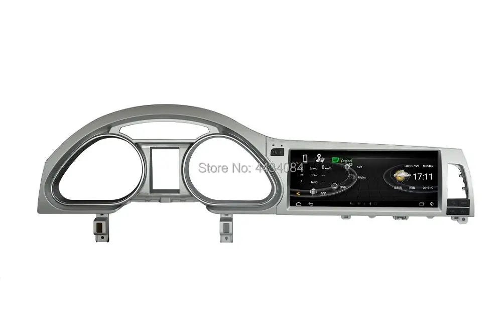 Ouchuangbo 10,25 дюймов Автомобильный мультимедийный gps Радио Аудио navi для Q7 2005- Поддержка 8 Восьмиядерный 4+ 64 ОС Android 9,0