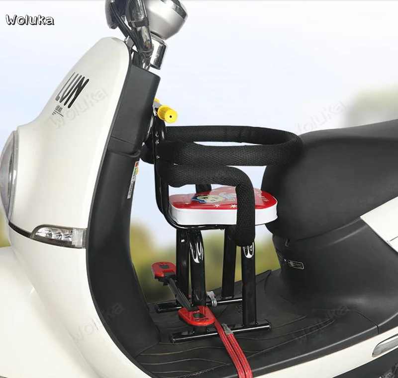 Электрический мотоцикл детское сиденье переднее седло для скутера велосипед детское сиденье CD50 Q02