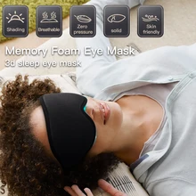 3D Sleep Mask Eyeshade Breathable 0 Pressure Relieve Fatigue Eye Mask For Sleeping Eye Patch Sleep Adjustable Shading Smooth