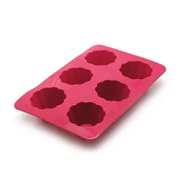 

6 Cavity Silicone Cake Mold Tartlet Pan Muffin Cupcake Chocolate Cookies Baking
