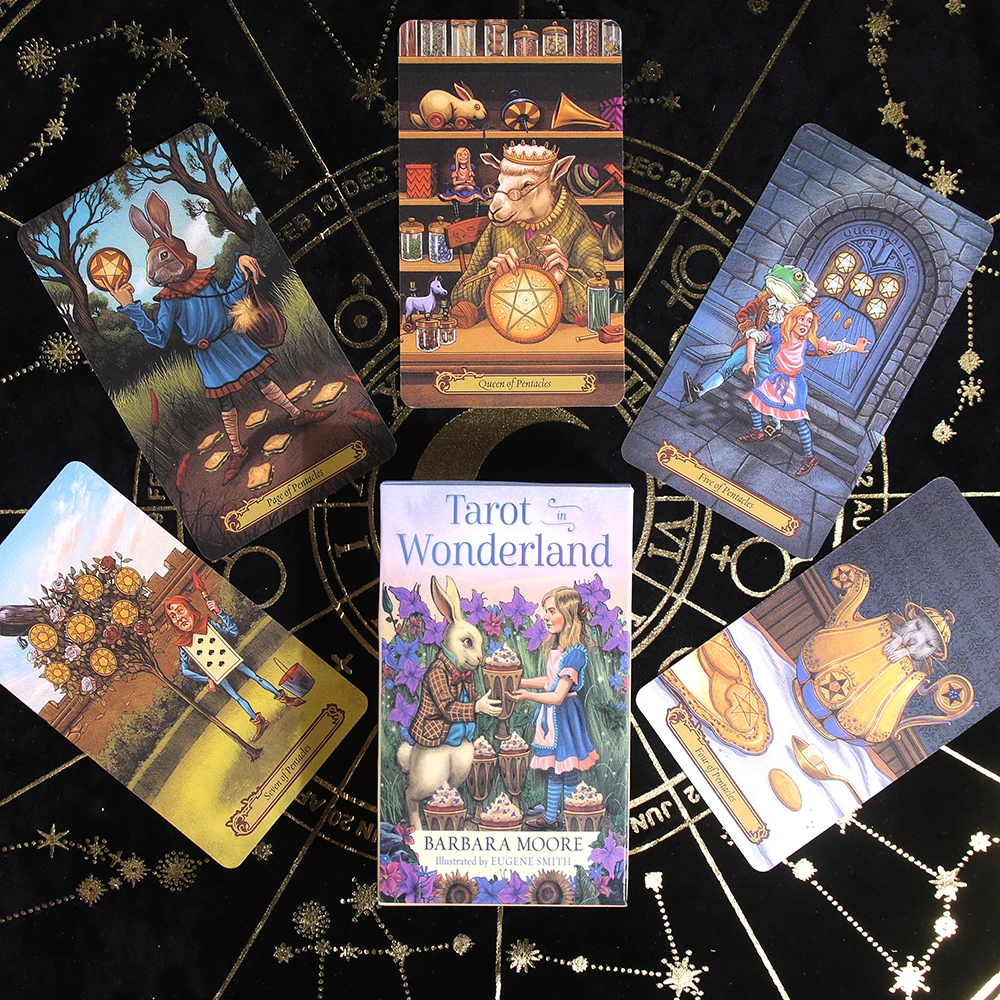 Tarot In Wonderland Tarot Card Deck And A Full-color Pdf Guidebook Oracle  Traditional Light Sees Card Game Board Game Toy Party - Card Games -  AliExpress