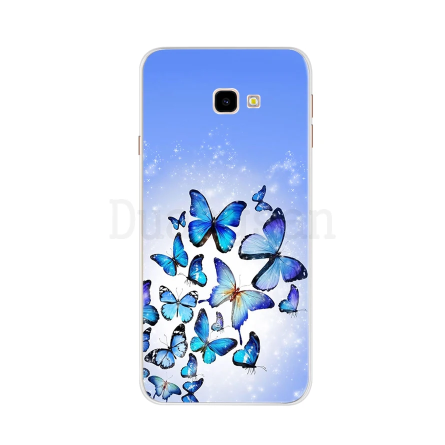 Крутой Мягкий ТПУ чехол для Samsung Galaxy j4 PLus J415 2018 силиконовый мультяшный милый J415FN
