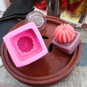 

DIY Vase Cactus Candle Silicone Molds Fondant Cake Decorating Baking Tools Soap Clay Mold Gum Paste Chocolate Moulds K877