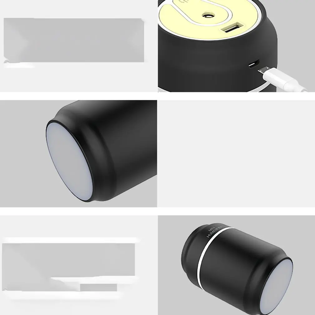 Лампа ароматерапия маленький вентилятор Ручной мини USB зарядка портативный полезный USB креативный светильник увлажнитель воздуха