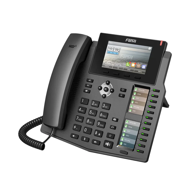 Fanvil X6 IP телефон 4,3 дюймов экран HD голосовой беспроводной телефон домашняя конференц-связь предприятие IP телефон стационарный телефон