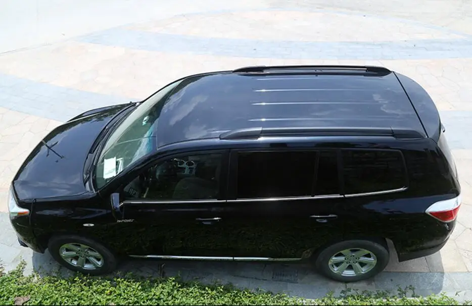 Высокое качество Автомобильный багажник на крышу для Toyota Highlander 2009 2010 2011 2012 2013