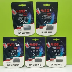 SAMSUNG – carte mémoire Flash U3, Micro SD, 32 go/64 go/128 go/256 go/512 go/100 go, 128 mo, lecteur Flash 