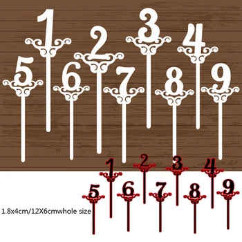 

Numbers Metal steel frames Cutting Dies DIY Scrap booking Photo Album Embossing paper Cards