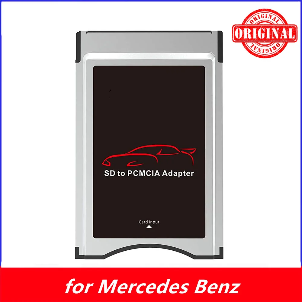 Адаптер для карты памяти PCMCIA-SD SDHC к ПК преобразователь карт Mercedes Benz S E C GLK CLS Class |