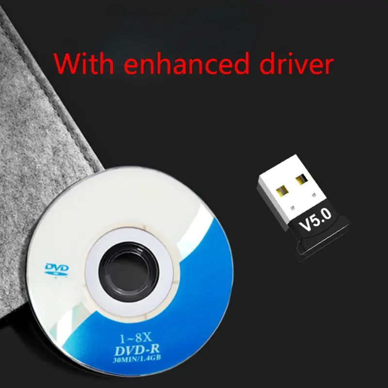 Bluetooth 5,0 приемник USB беспроводной Bluetooth адаптер аудио ключ Отправитель для ПК компьютер ноутбук наушники USB передатчик