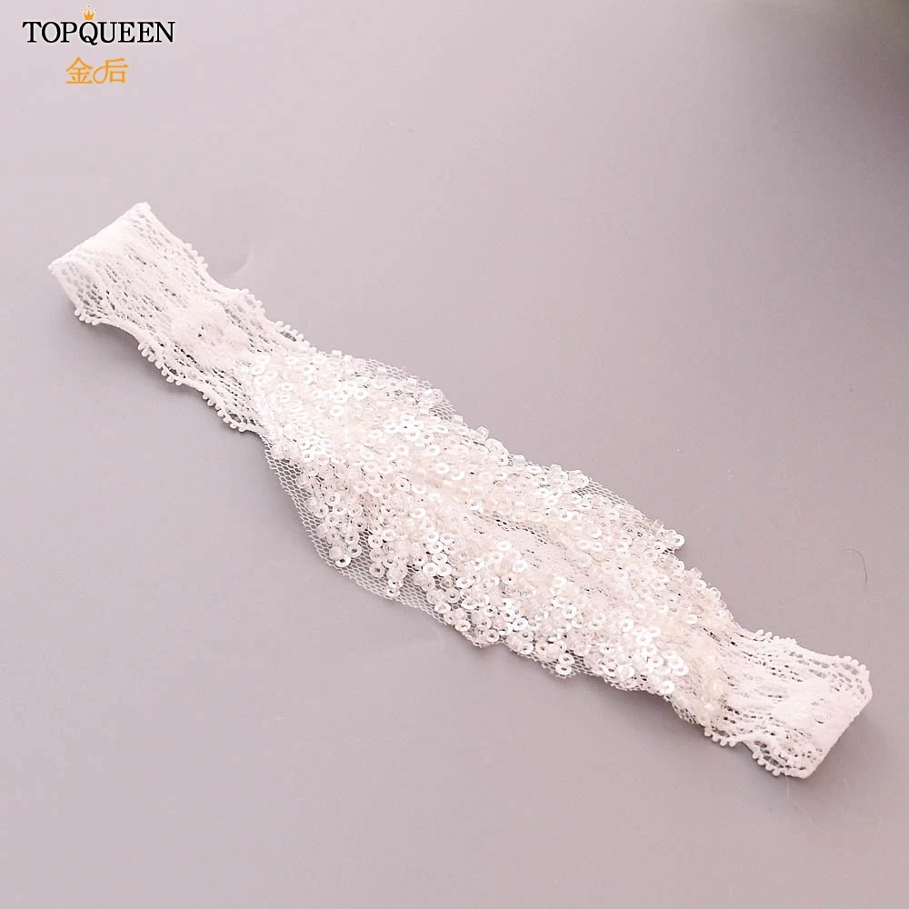 TOPQUEEN TH23 TH24 2 шт./компл. свадебные подвязки кружевной бюстгальтер с цветочной вышивкой сексуальный Подвязки для Для женщин/невесты бедра кольцо Свадебные ног