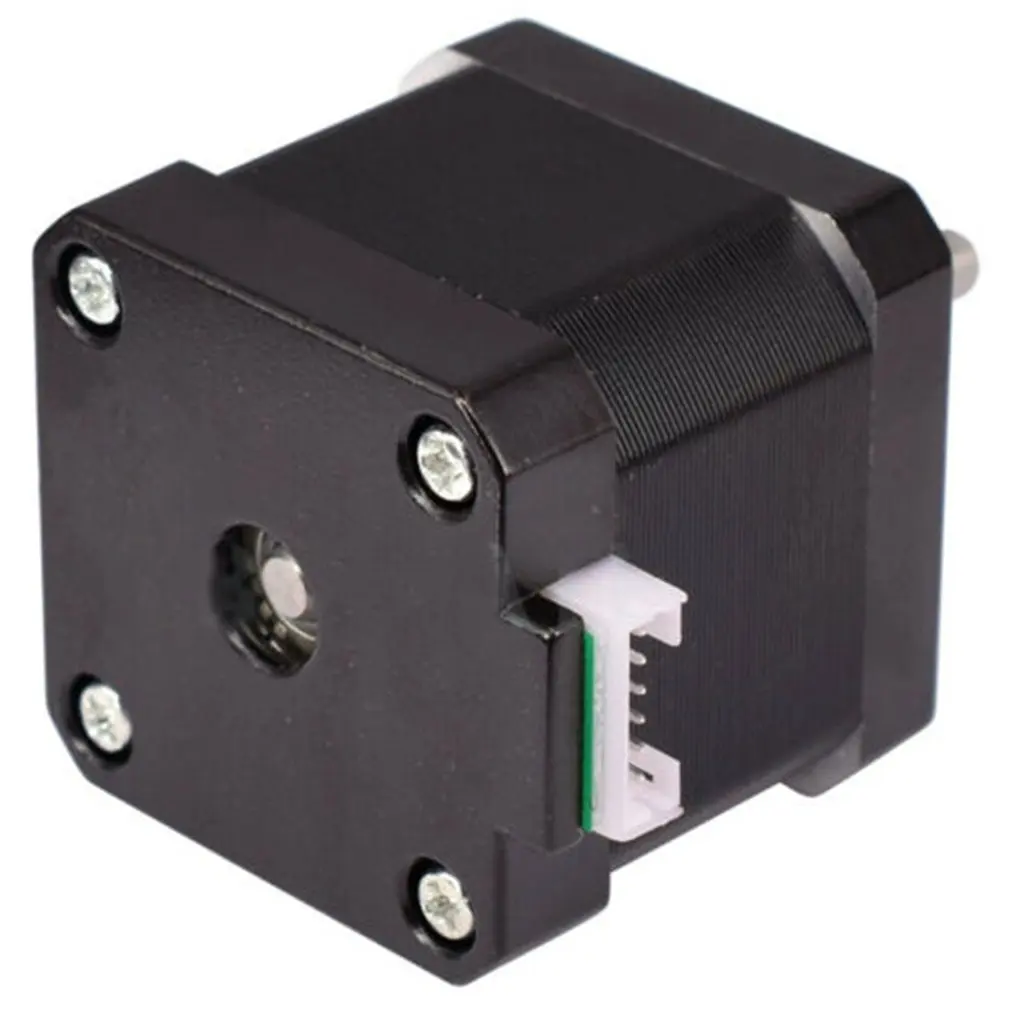 2 шт. 12 в 42 мм шаговый двигатель для 3d принтера ЧПУ робот 1,8 градусов NEMA17 2 фазы высокого качества двигатель 3d принтер набор