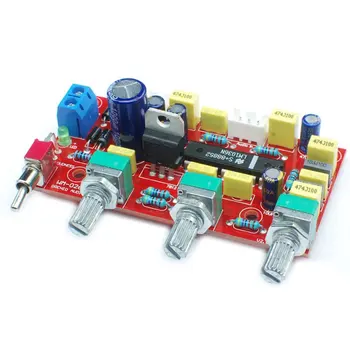 

LM1036 OP-AMP HIFI Amplifier Preamplifier Volume Tone EQ Control Board DIY KIT and finished product