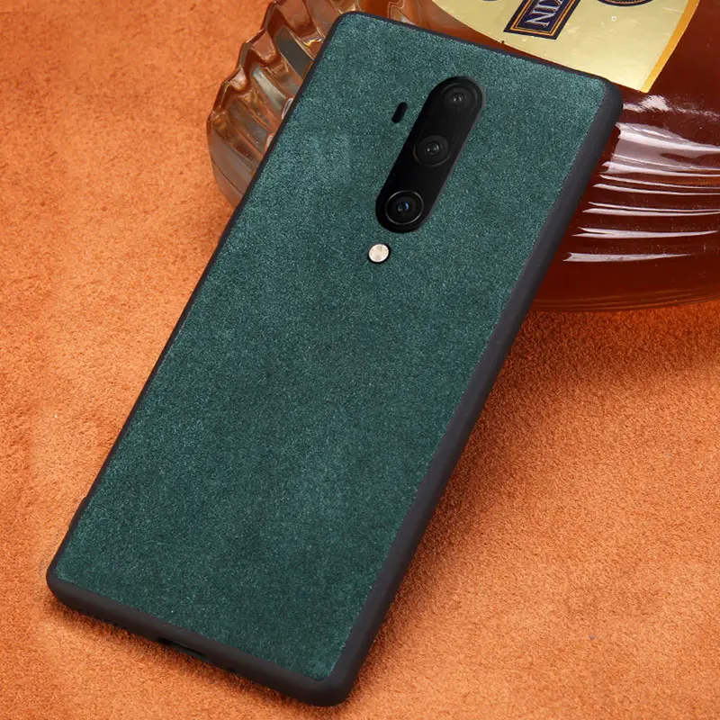 Чехол из натуральной коровьей замши для телефона Oneplus 7T 8 Pro 8T 7 6 6T чехол One Plus 5T Nord