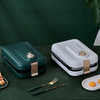 

Iron Sandwich Maker Machine Bubble Egg Cake Oven Breakfast Waffle Machine 220V600W Electric Waffles Maker