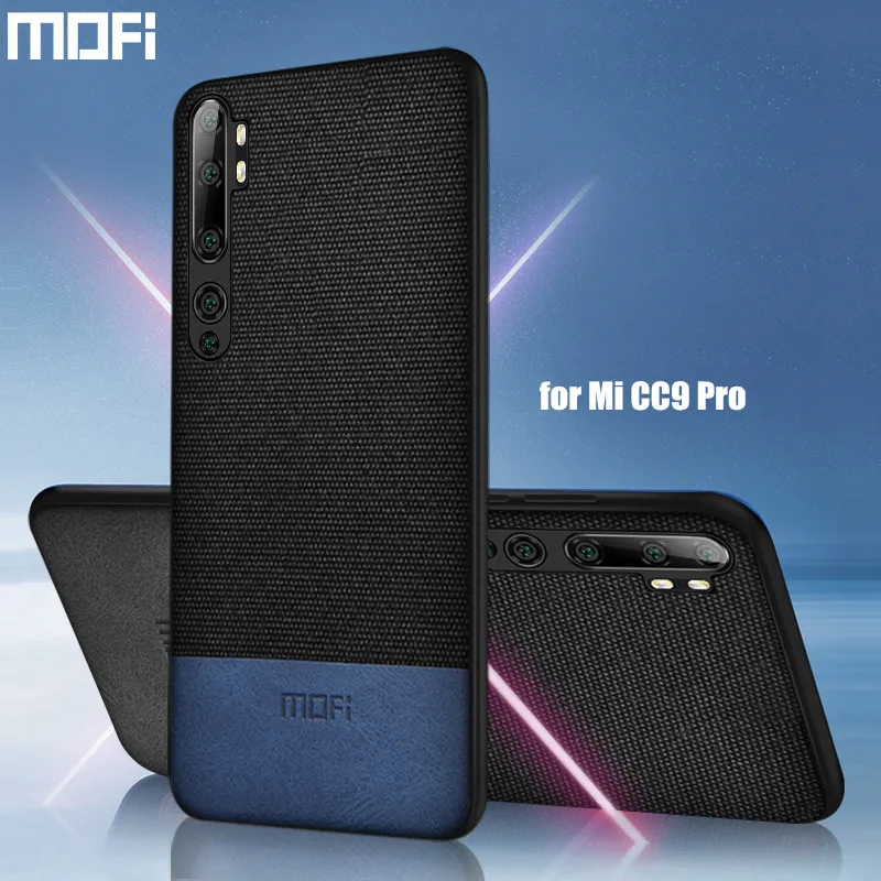 for xiaomi mi cc9 pro case back cover MOFi original xiomi anti-knock shell coque fabric cloth silione luxury cases | Мобильные