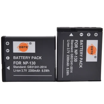 

DSTE 2pcs NP-130 Camera Battery for Casio EX-H30 ZR100 ZR200 ZR300 ZR400 ZR410 ZR700 ZR1000 ZR1200 ZR3700 Camera