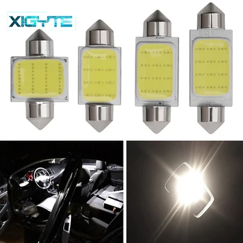 

Festoon 31/36/39/41mm Car COB LED Bulb C5W C10W White Color Car Dome Reading Map Light Auto Interior Lamp DC 12V Car Styling