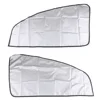 1 Pair Magnetic Sunshade Shield Curtains Double Sides For Car Oblique Window ► Photo 3/6