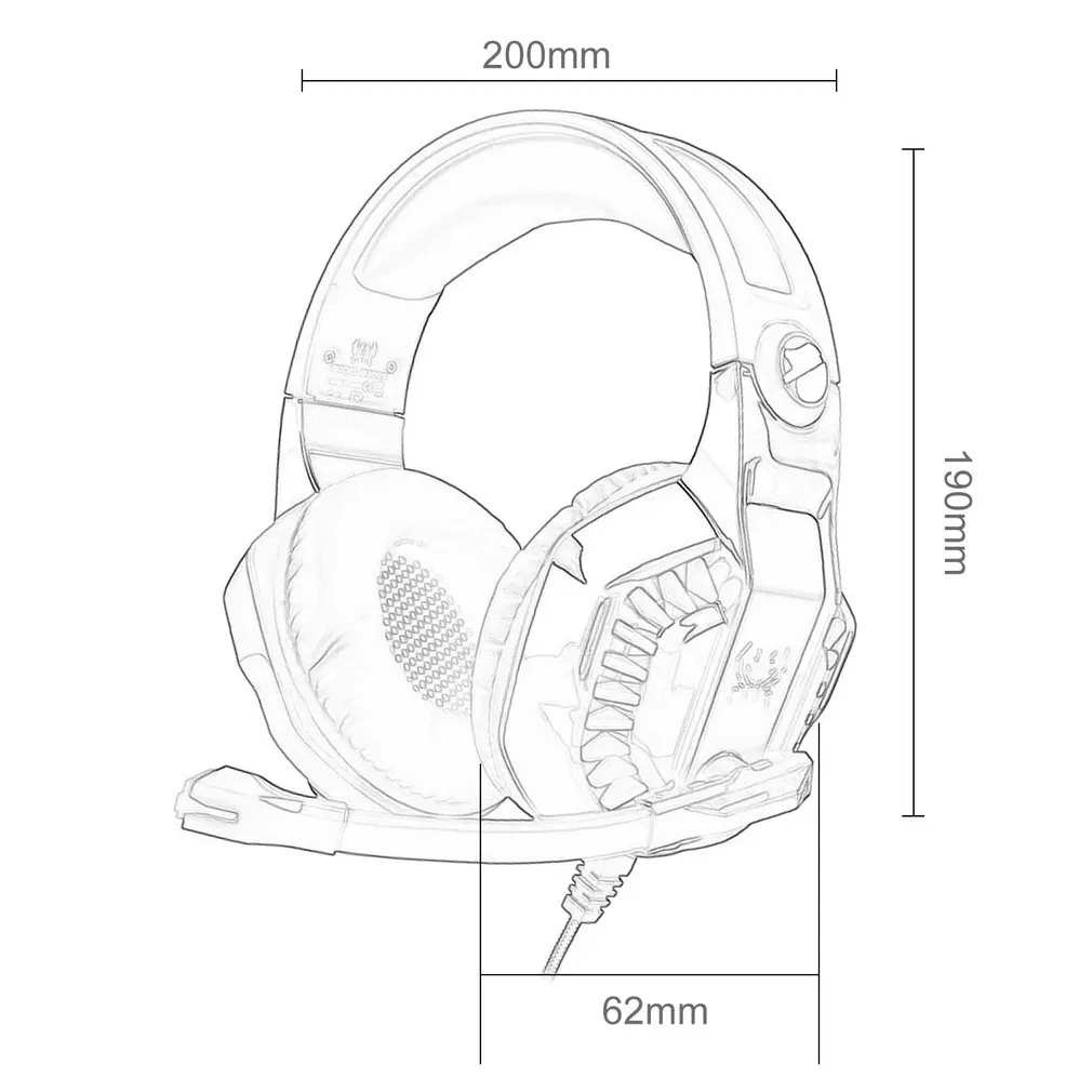 G2000 Lightweight Gaming Headset Led Headband Luminous Gamer Headphones For Pc Computer With Microphone Headphone Headset Aliexpress