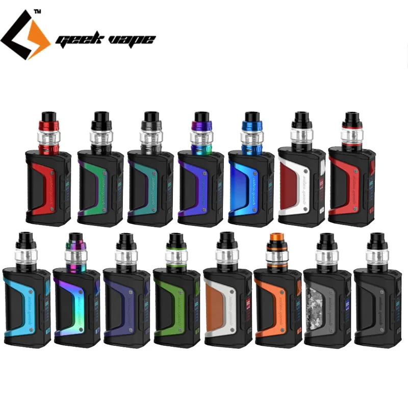 Новый цветной набор Geekvape Aegis Legend 200 Вт и Бак 4 мл Aero Mesh sub ohm с атомайзером Super