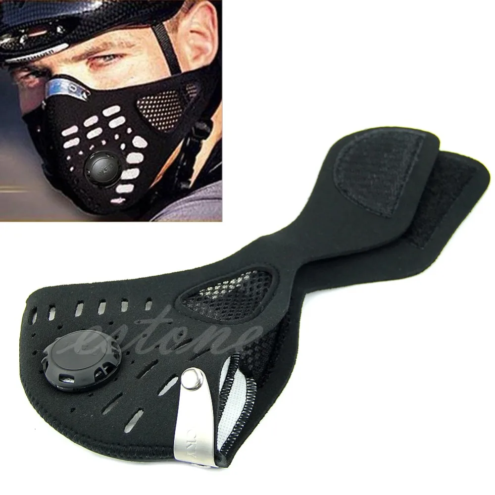 Motorcycle Bicycle Bike Cycling Racing Ski Anti Dust Half Face Mask Filter Hot Balaclava