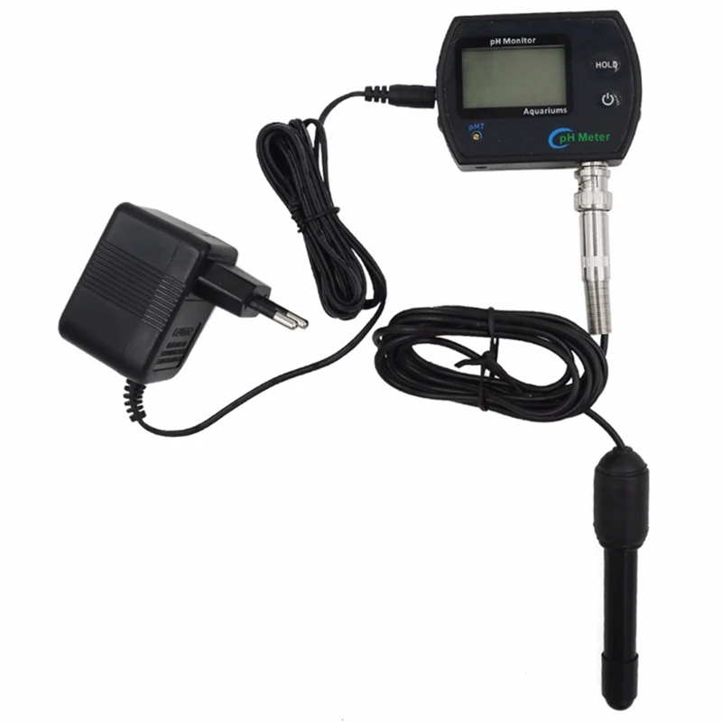 

Portable PH Meter Tester Accurate Digital Pen PH-990 Pocket Aquarium Wine Urine LCD PH Test with Large Screen 30% EU Plug