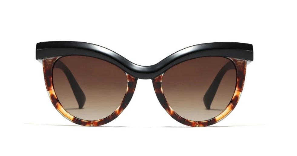 45967 кошачий глаз Круглые Солнцезащитные очки Мужские Женские Модные UV400 очки