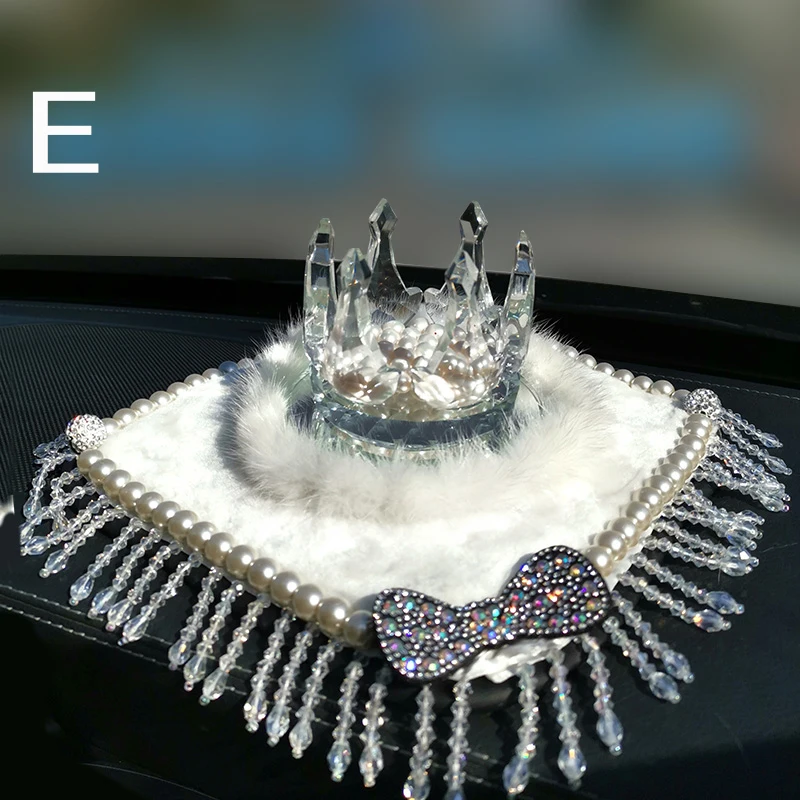 Хрустальная корона, освежитель воздуха для автомобиля, ароматизатор, Кристальный орнамент, на выходе, вентиляционное отверстие, свежий автомобиль
