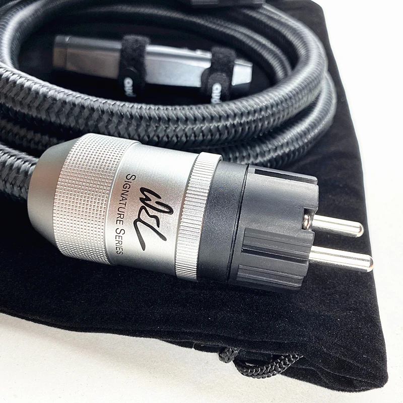 HiFi Audio Power Cables WEL Solid PSS Silver 72V