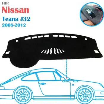 

for Nissan Teana J32 2008~2012 Car Dashboard Cover Auto Non-slip Dash Mat Silicone Protective Pad 2011 2010 2009 Styling Covers