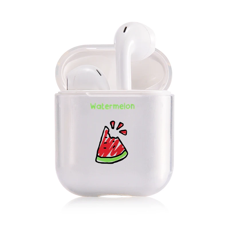 Simple Cute AirPods Case For Apple airpods Case Luxury Cartoon Hard Don't Touch Airpods Case in Bluetooth Earphone Accessories